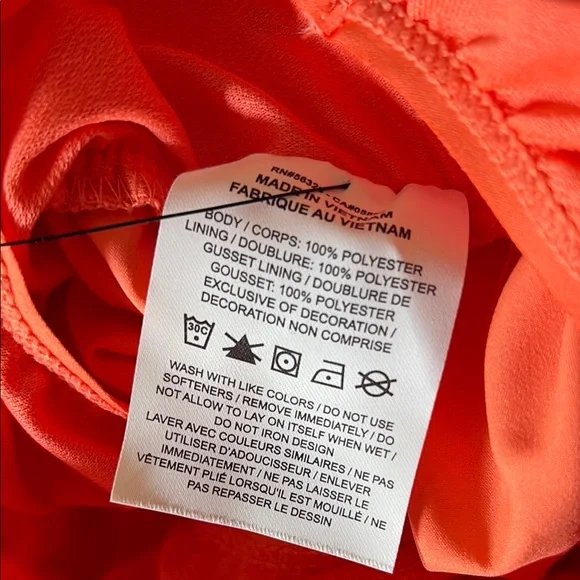 NWT! Nike Blue and Coral-Orange Performance Shorts x2 pair - Picture 14 of 14